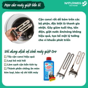 Nước vệ sinh máy giặt Oro
