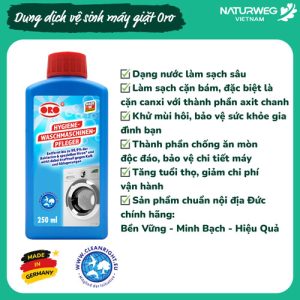 Nước vệ sinh máy giặt Oro
